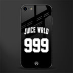 juice wrld 999 glass case for iphone se 2020 image