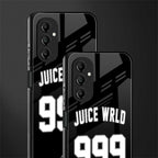 juice wrld 999 back phone cover | glass case for samsung galaxy a14 5g