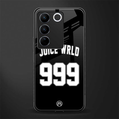 juice wrld 999 back phone cover | glass case for vivo v27 pro 5g