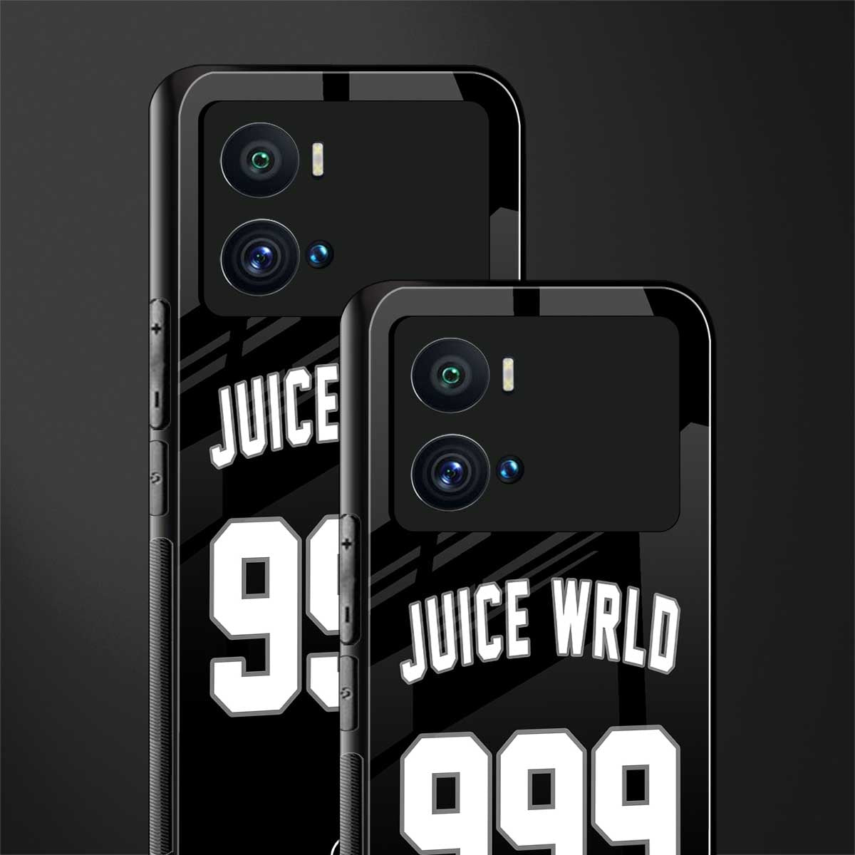 juice wrld 999 back phone cover | glass case for iQOO 9 Pro