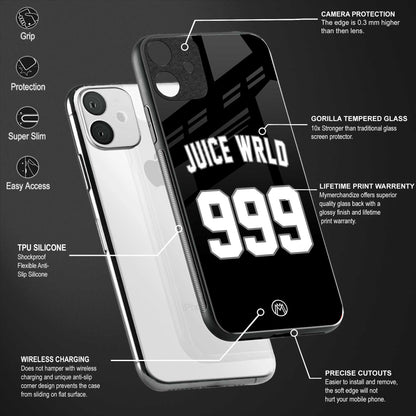 juice wrld 999 glass case for iphone 13 image-4