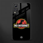 jurassic park no internet glass case for vivo y51 image