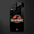 jurassic park no internet glass case for vivo y21t image