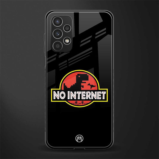 jurassic park no internet back phone cover | glass case for samsung galaxy a13 4g