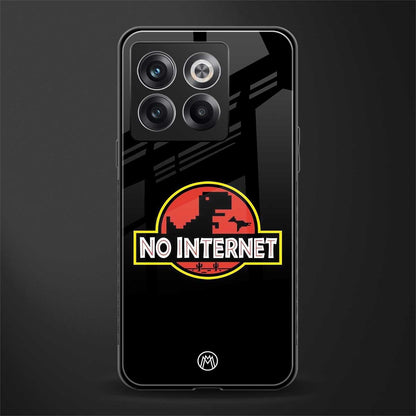 jurassic park no internet back phone cover | glass case for oneplus 10t