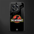 jurassic park no internet back phone cover | glass case for oneplus 11
