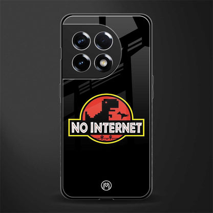 jurassic park no internet back phone cover | glass case for oneplus 11r