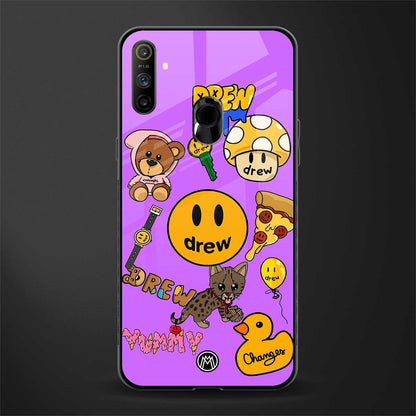 justin bieber glass case for realme narzo 10a image