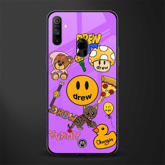 justin bieber glass case for realme narzo 20a image