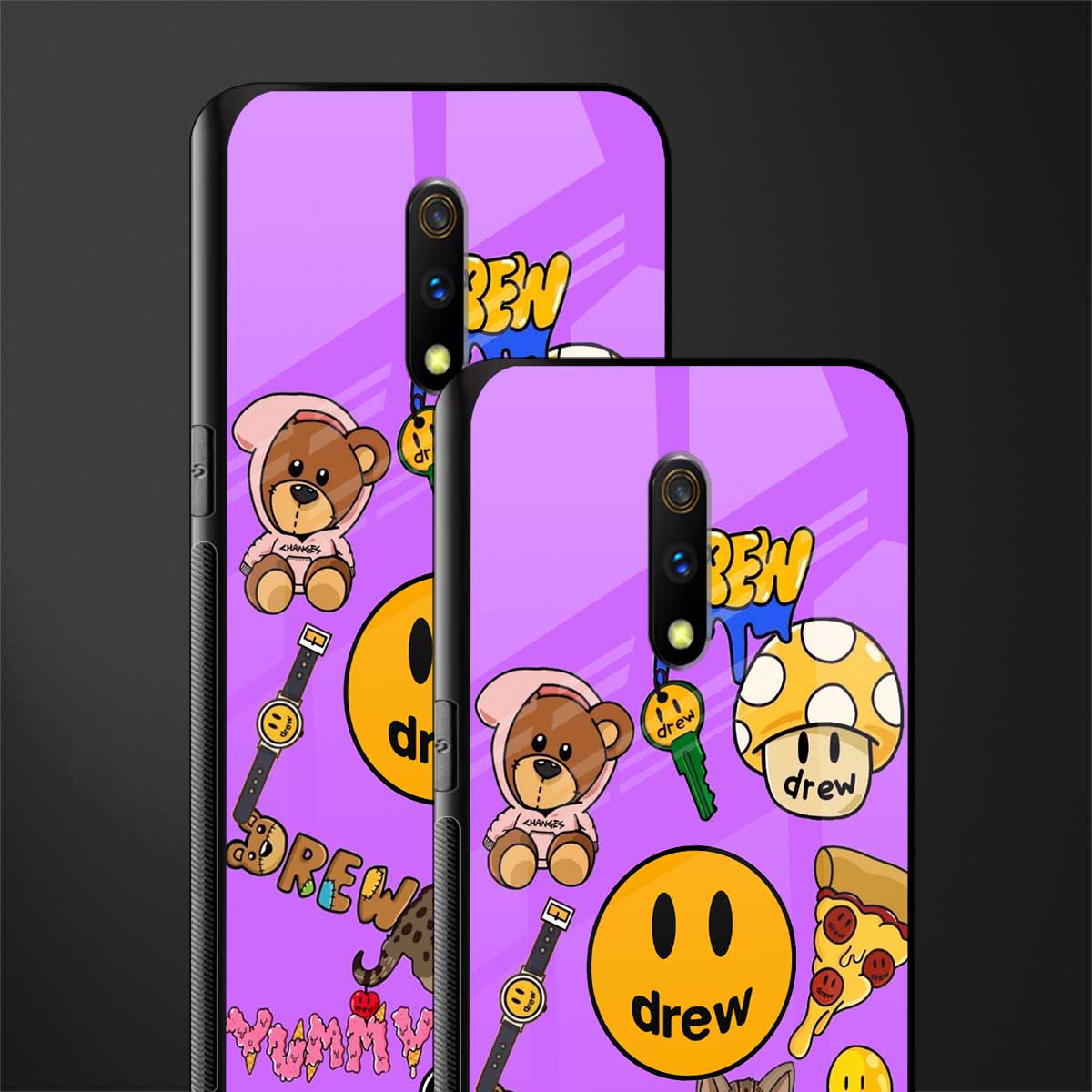 justin bieber glass case for realme x image-2