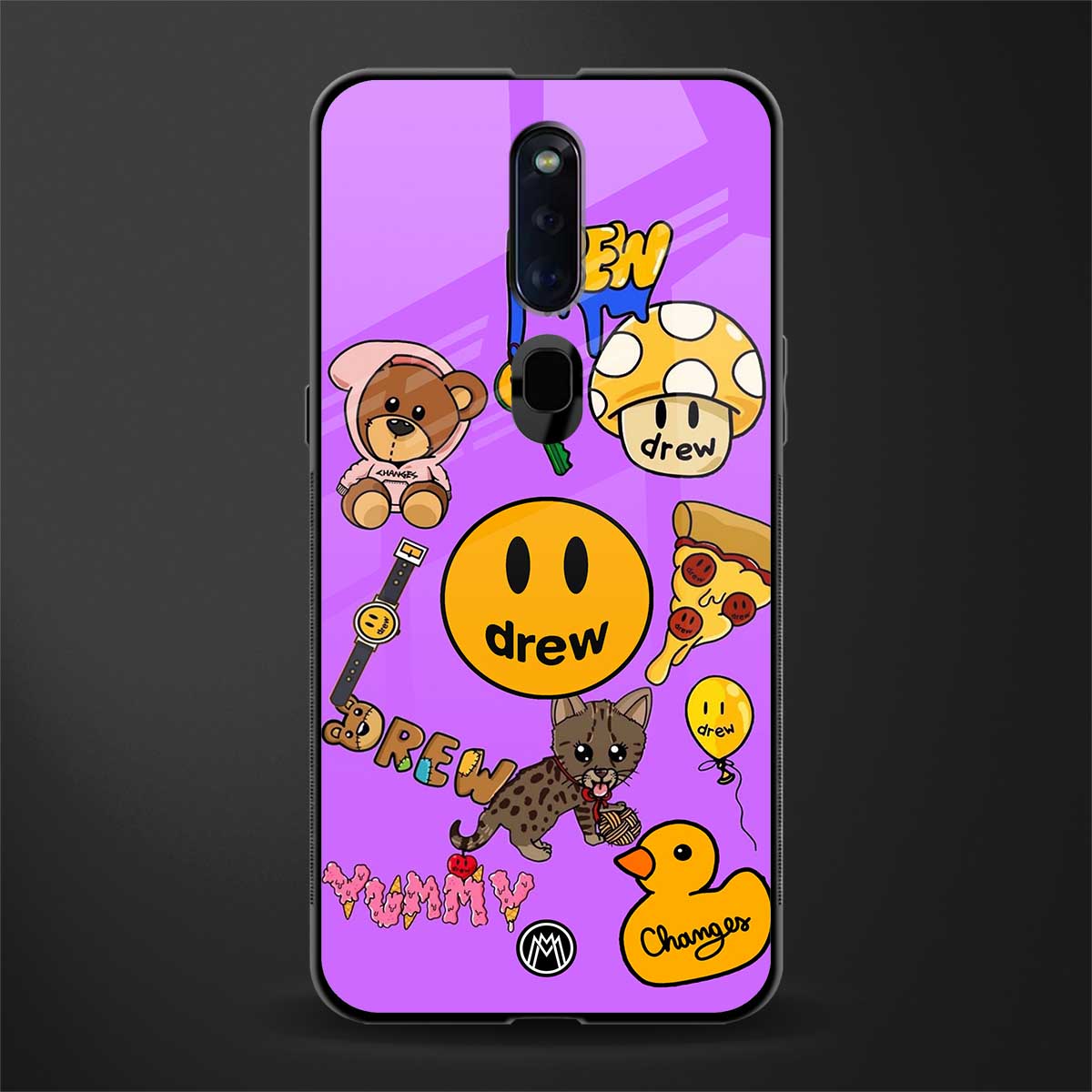 justin bieber glass case for oppo f11 pro image