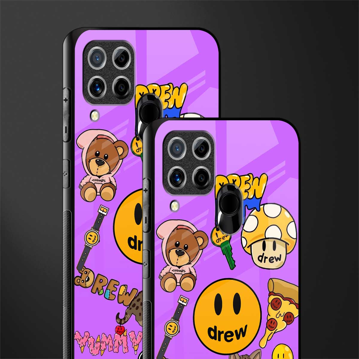 justin bieber glass case for realme c15 image-2