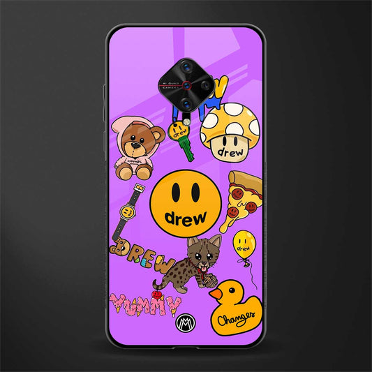 justin bieber glass case for vivo s1 pro image