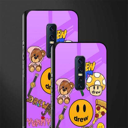 justin bieber glass case for vivo v17 pro image-2
