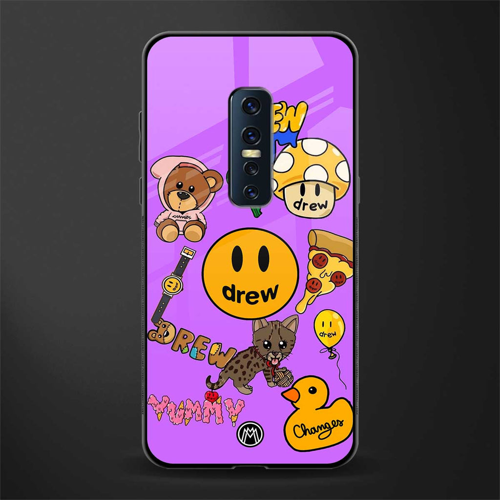 justin bieber glass case for vivo v17 pro image