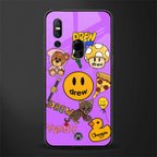 justin bieber glass case for vivo v15 image