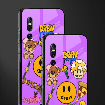 justin bieber glass case for vivo v15 pro image-2
