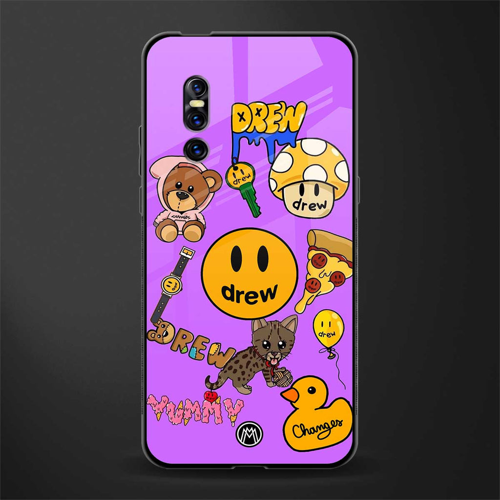 justin bieber glass case for vivo v15 pro image
