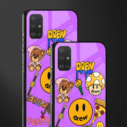 justin bieber glass case for samsung galaxy a51 image-2