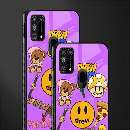 justin bieber glass case for samsung galaxy m31 image-2