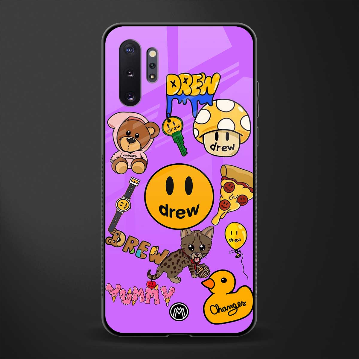 justin bieber glass case for samsung galaxy note 10 plus image