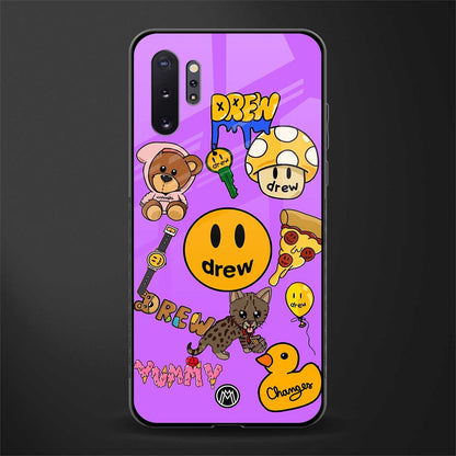 justin bieber glass case for samsung galaxy note 10 plus image