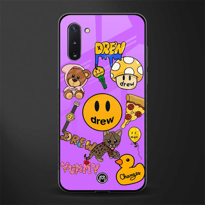 justin bieber glass case for samsung galaxy note 10 image