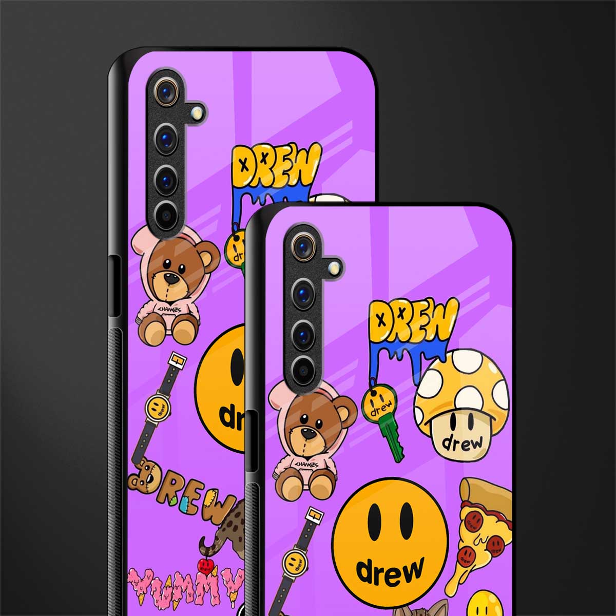 justin bieber glass case for realme 6 pro image-2