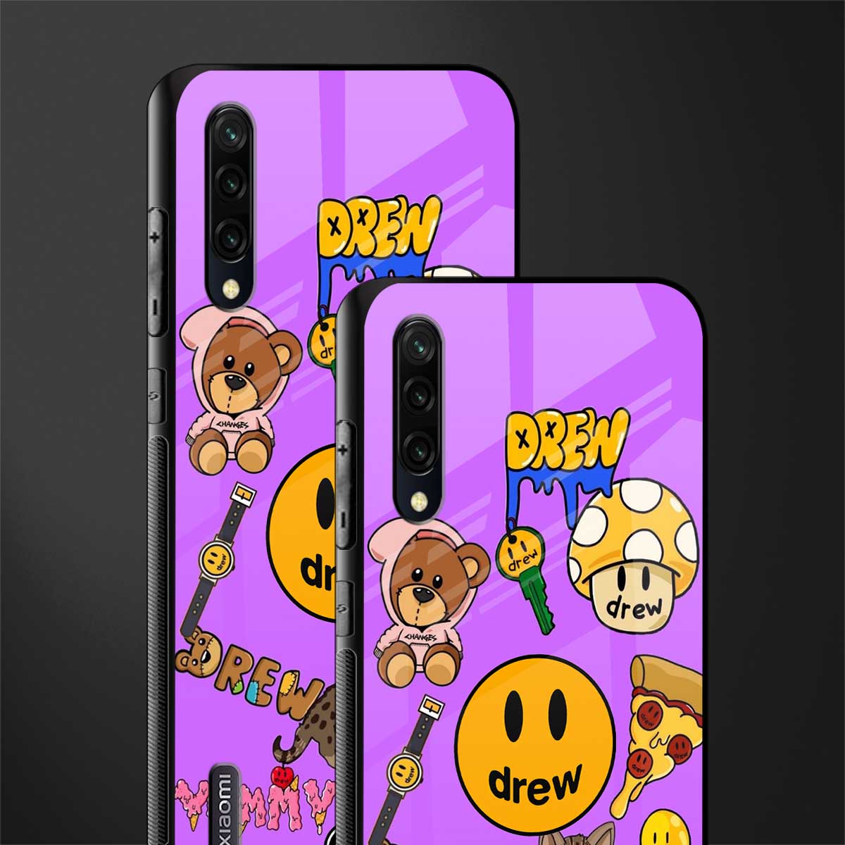 justin bieber glass case for mi a3 redmi a3 image-2