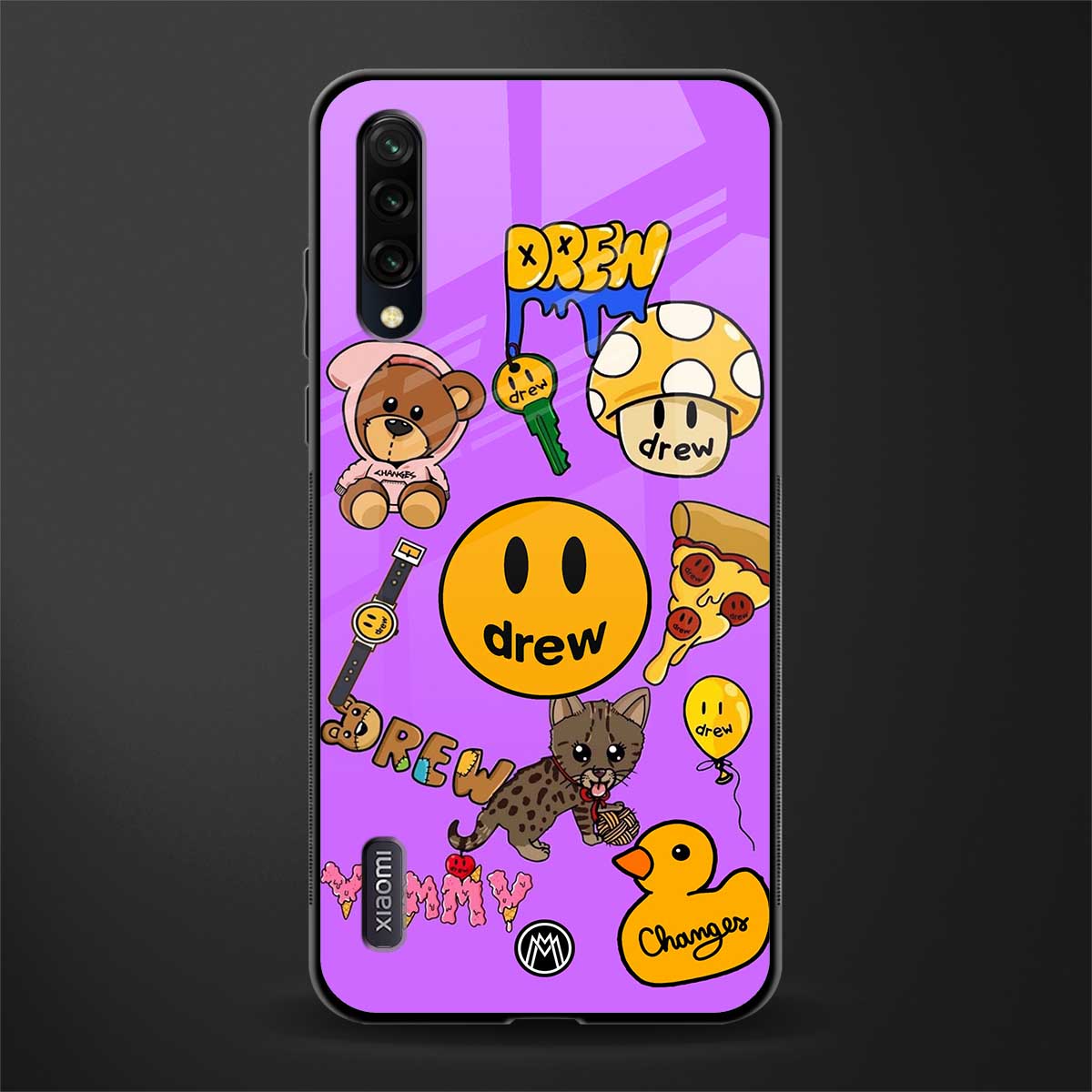 justin bieber glass case for mi a3 redmi a3 image