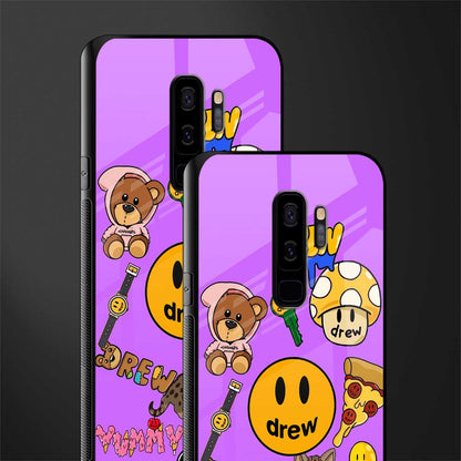 justin bieber glass case for samsung galaxy s9 plus image-2