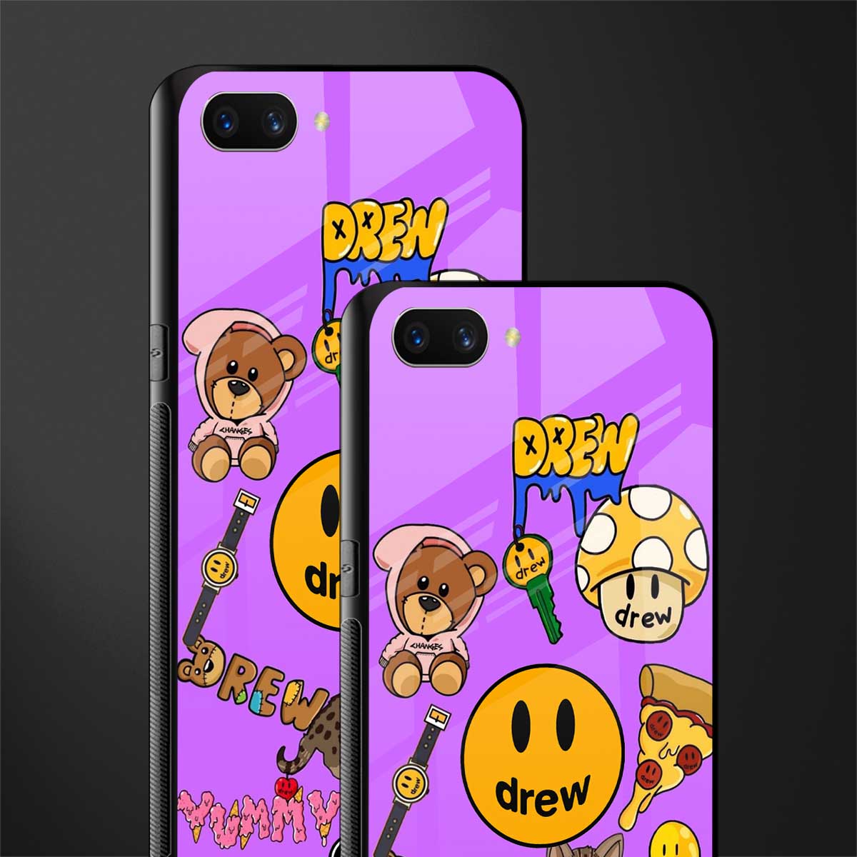 justin bieber glass case for realme c1 image-2