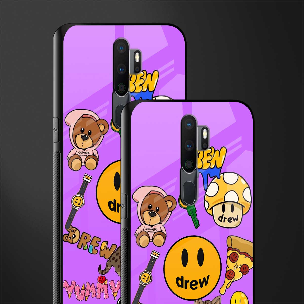 justin bieber glass case for oppo a5 2020 image-2