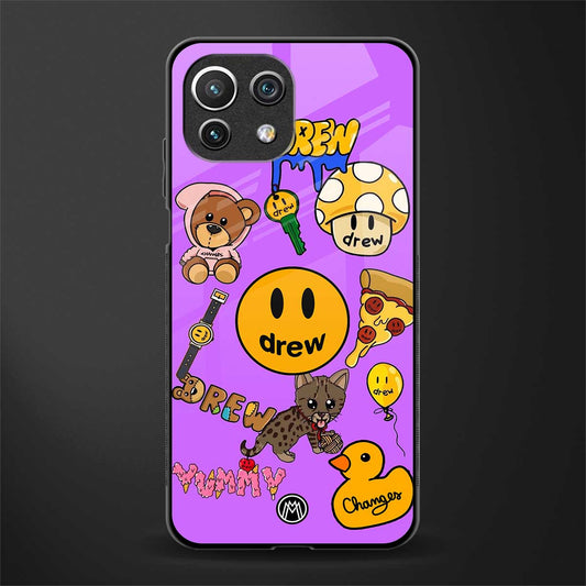 justin bieber glass case for mi 11 lite image