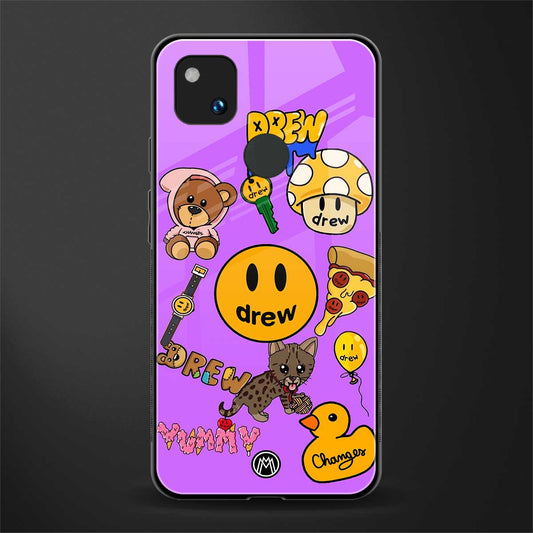 justin bieber back phone cover | glass case for google pixel 4a 4g