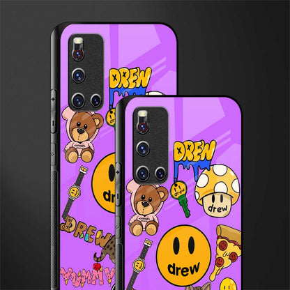 justin bieber glass case for vivo v19 image-2