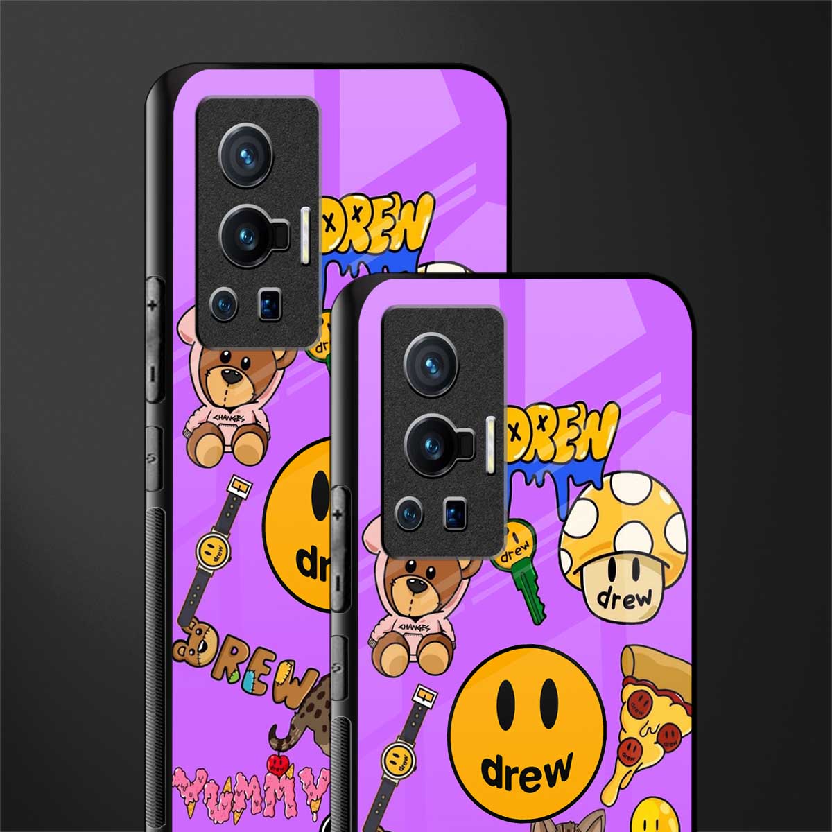 justin bieber glass case for vivo x70 pro image-2
