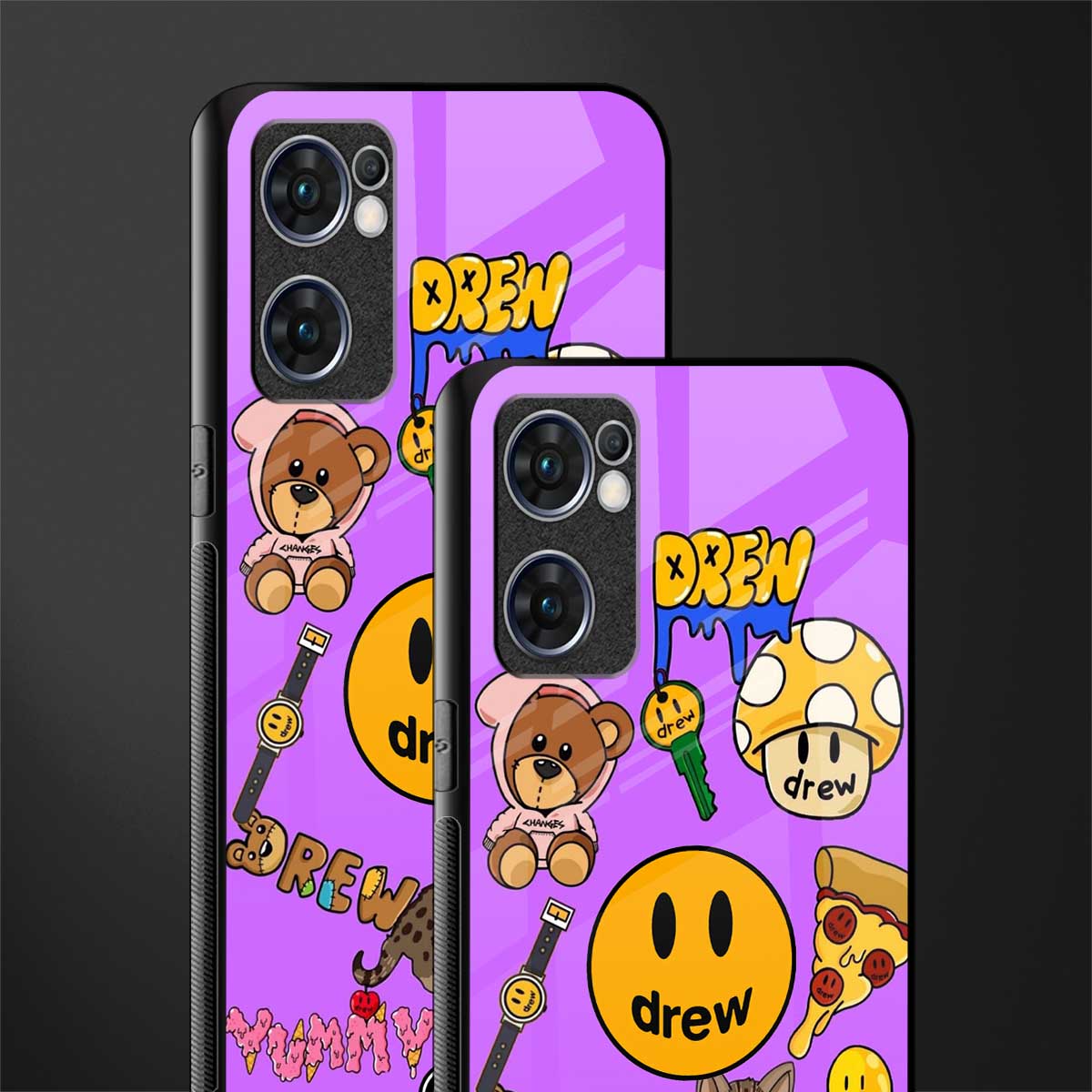 justin bieber glass case for oppo reno7 5g image-2