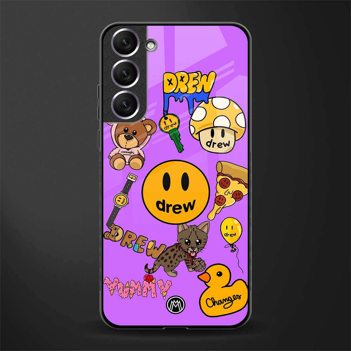 justin bieber glass case for samsung galaxy s21 image