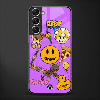 justin bieber glass case for samsung galaxy s21 image