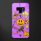 justin bieber glass case for samsung galaxy note 9 image