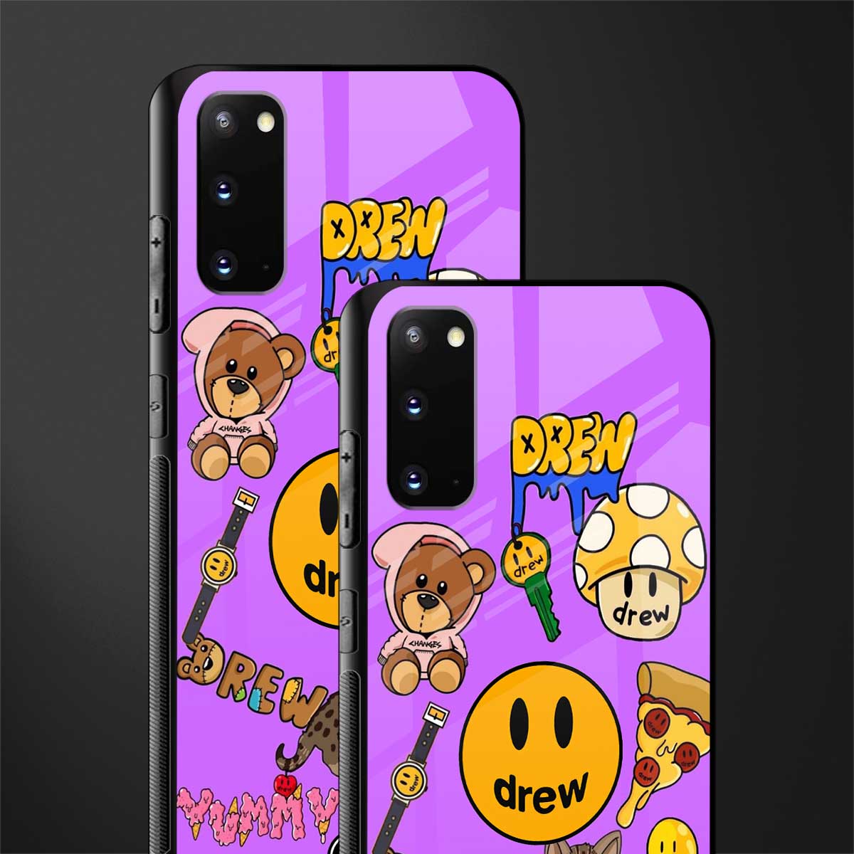 justin bieber glass case for samsung galaxy s20 image-2