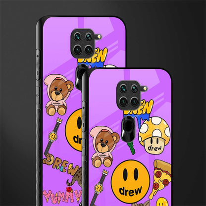 justin bieber glass case for redmi note 9 image-2