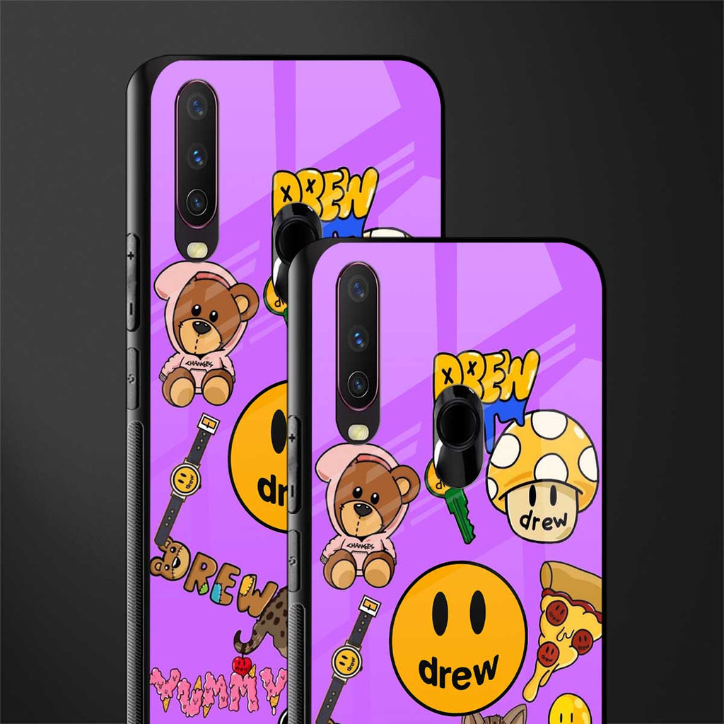 justin bieber glass case for vivo y15 image-2