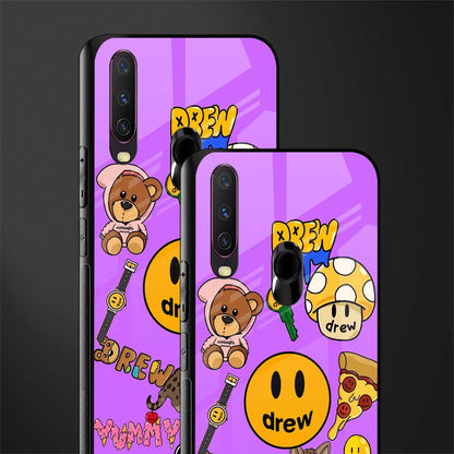 justin bieber glass case for vivo y17 image-2