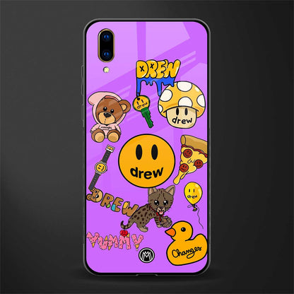 justin bieber glass case for vivo v11 pro image
