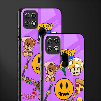 justin bieber glass case for oppo a15 image-2