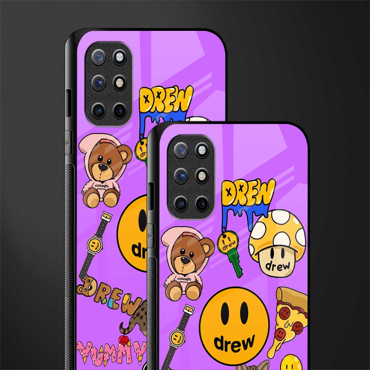 justin bieber glass case for oneplus 8t image-2