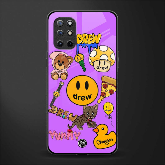 justin bieber glass case for oneplus 8t image