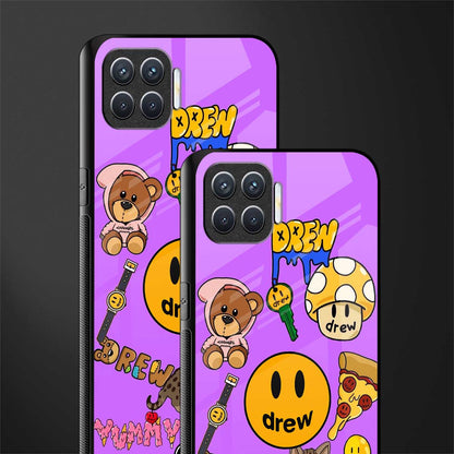 justin bieber glass case for oppo f17 image-2